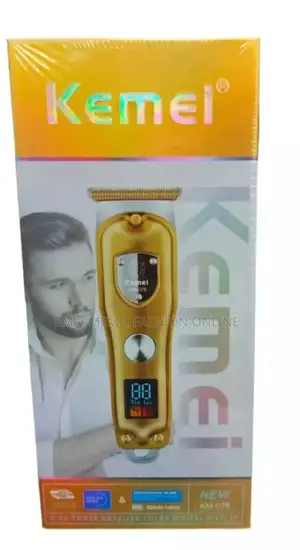 Kemei KM-078: Stylish and Professional Hair Trimmer