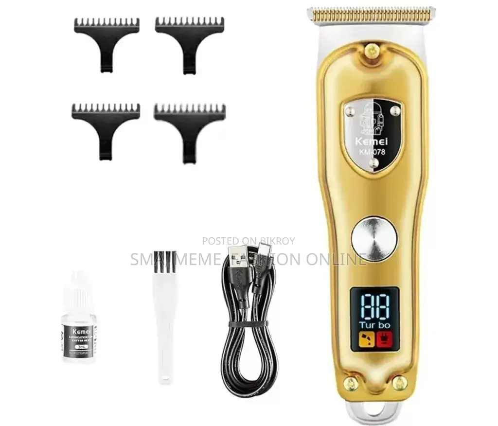 Kemei Km-078: স্টাইলিশ এবং প্রফেশনাল হেয়ার ট্রিমার
