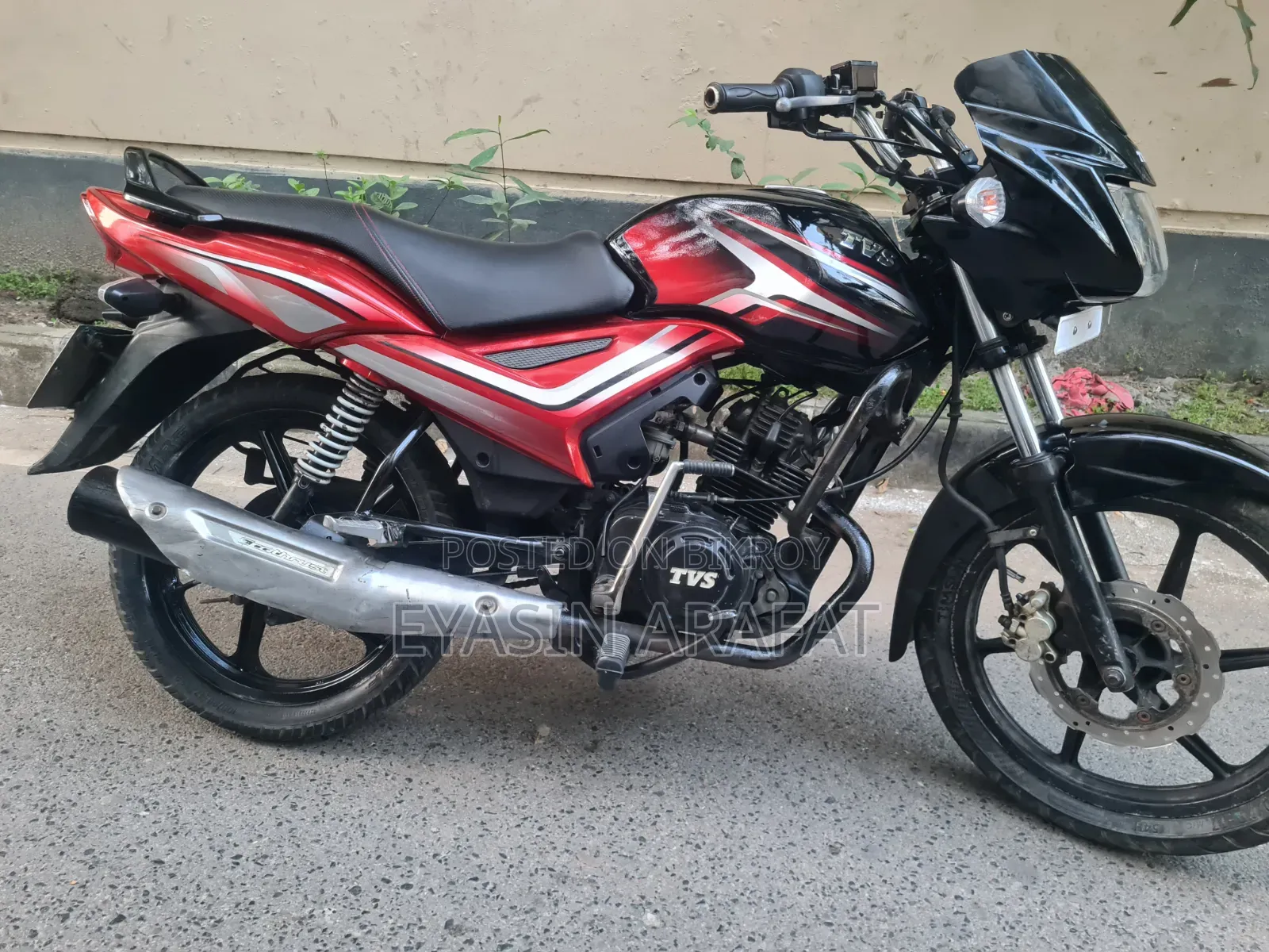 TVS Metro Plus 2016 Black