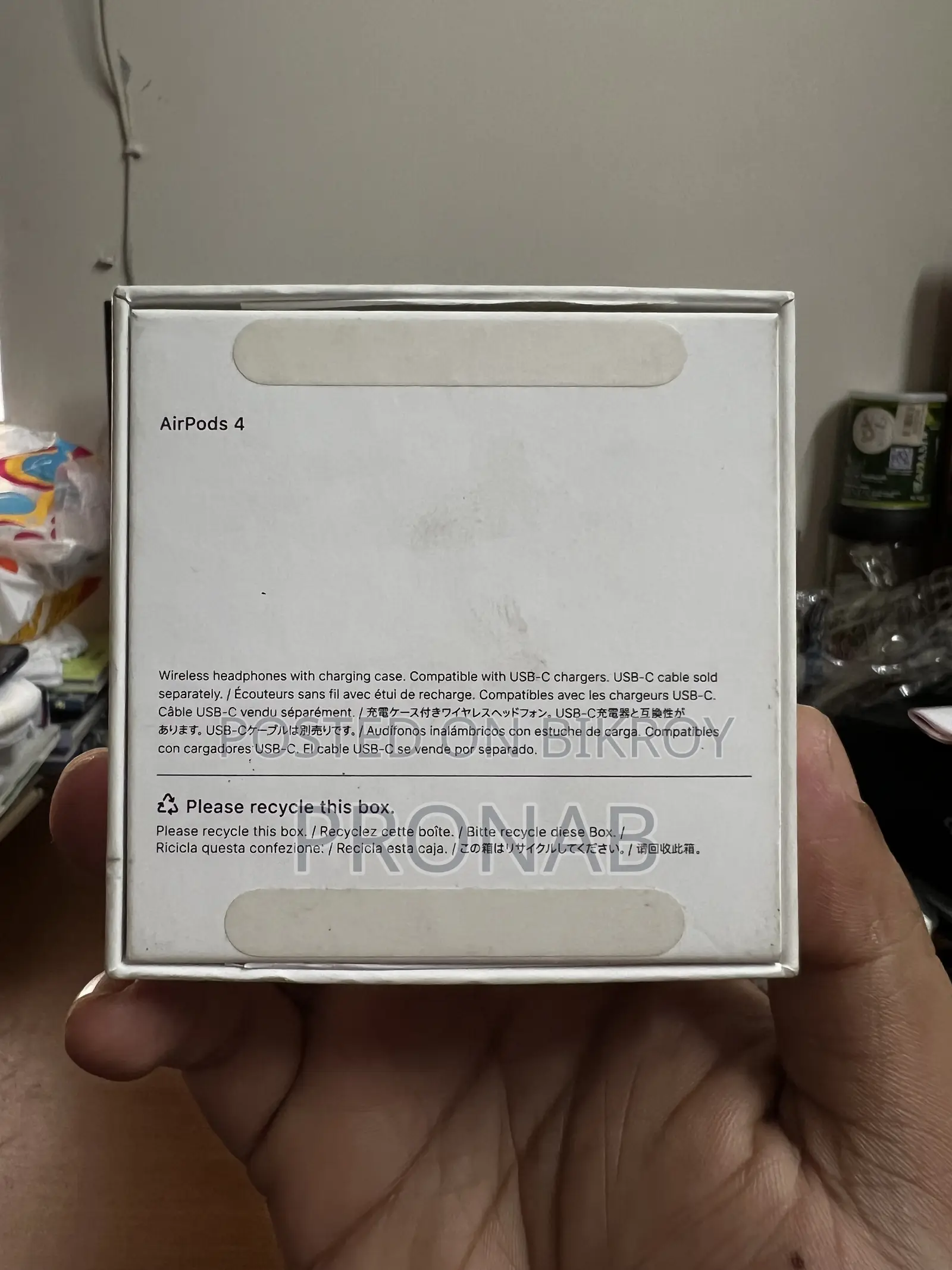 Apple Airpods 4 Original | Official Apple Engraving | Box Available