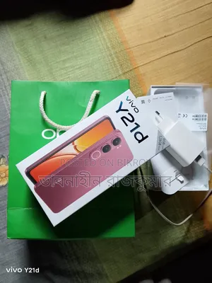 New Vivo Y21d 128 GB Red