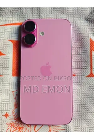 অ্যাপল আইফোন ১৬ ১২৮ জিবি পিঙ্ক