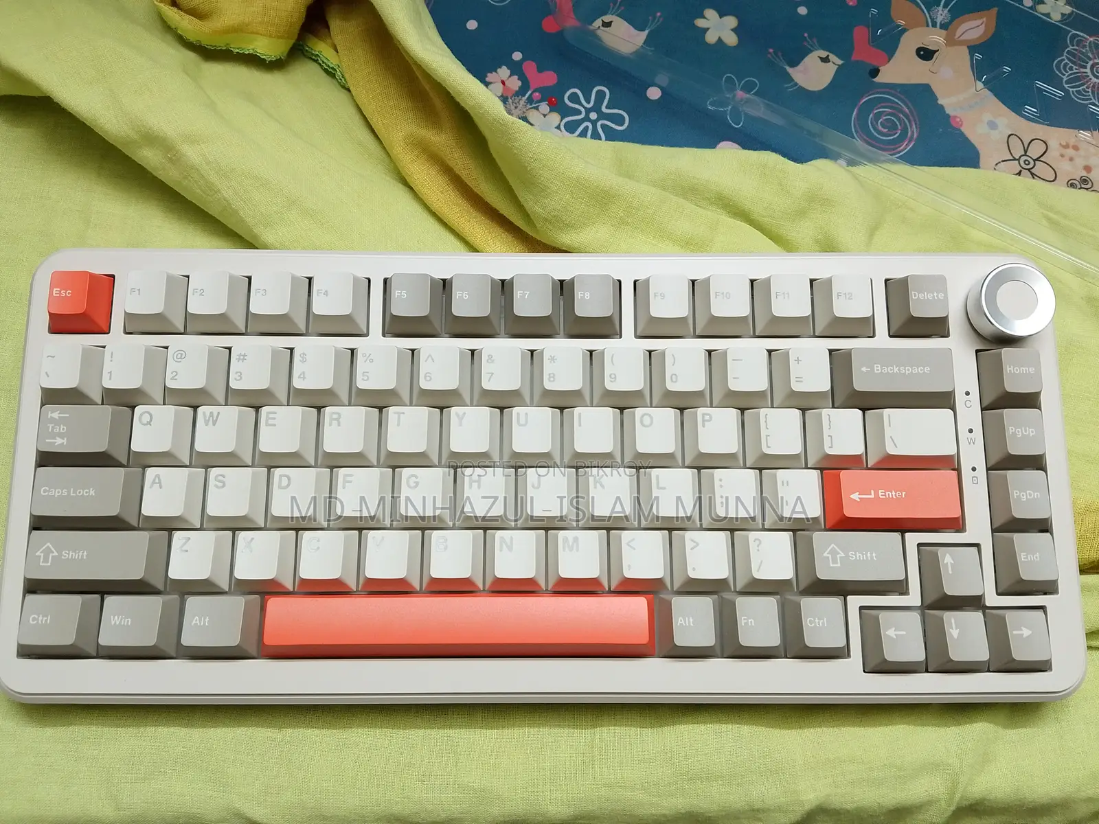 Ajazz Ak820 Max Plus Tri-Mode Mechanical Keyboard