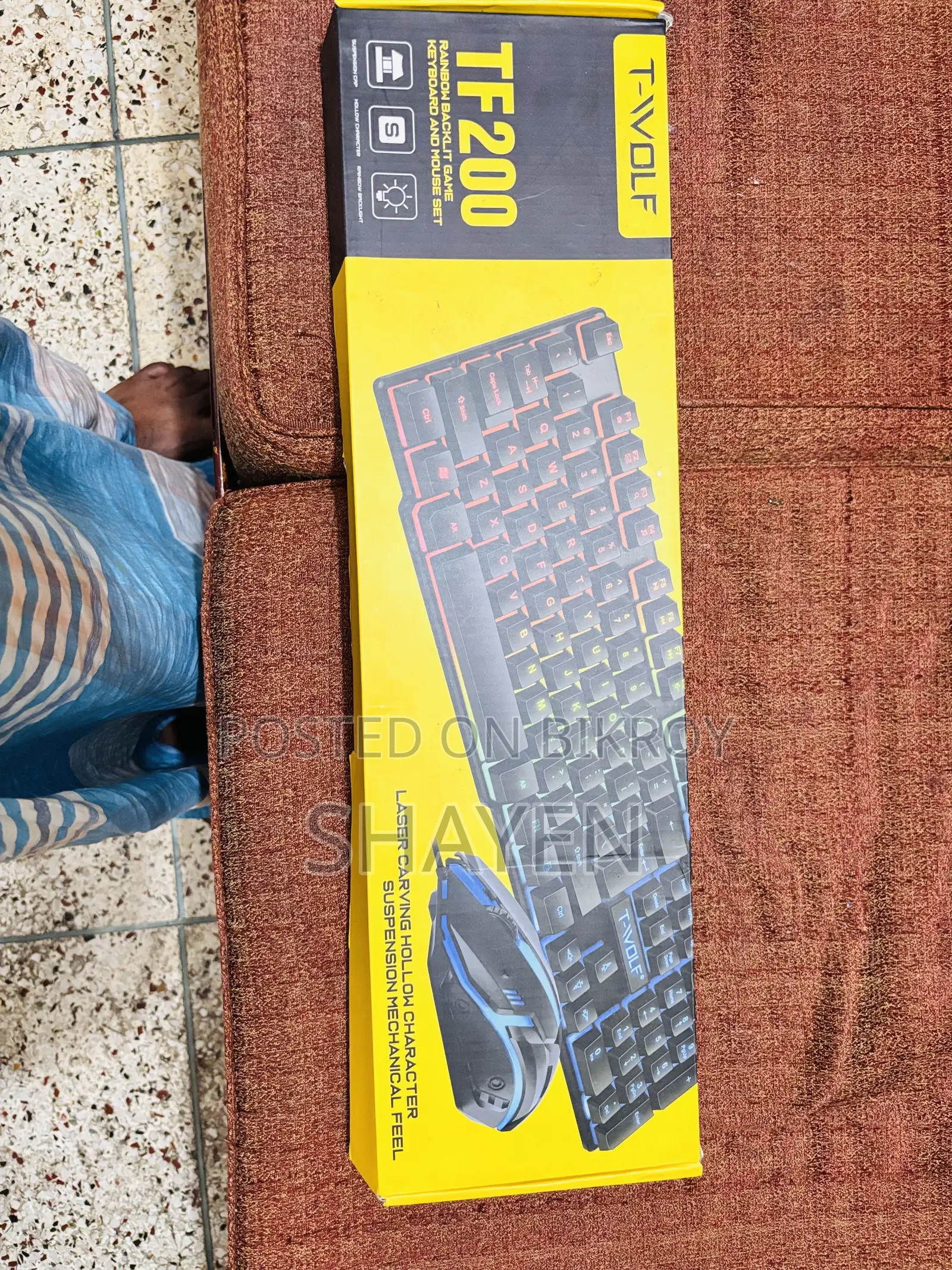 T-wolf Combo Keyboard Mouse