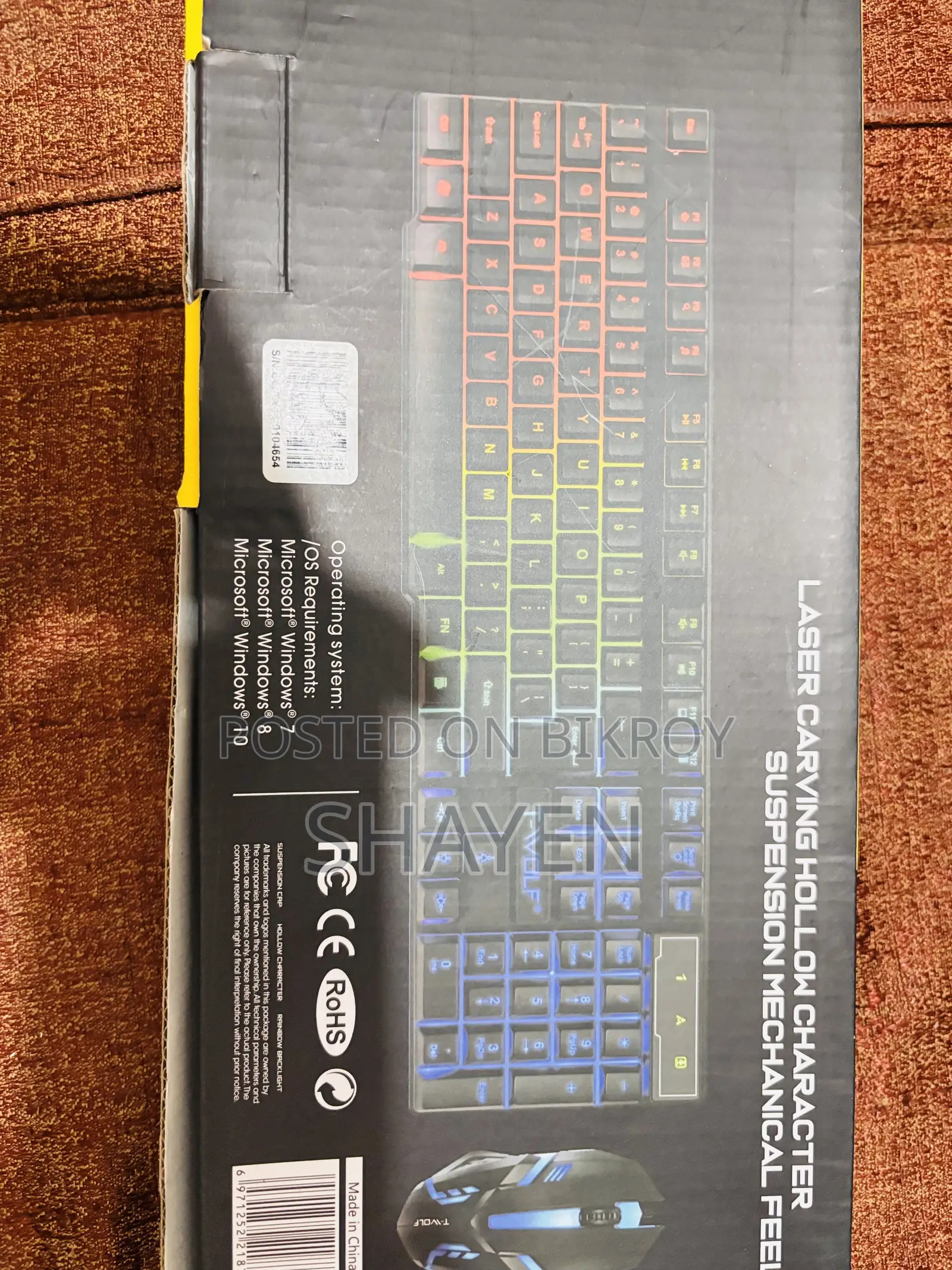 T-wolf Combo Keyboard Mouse
