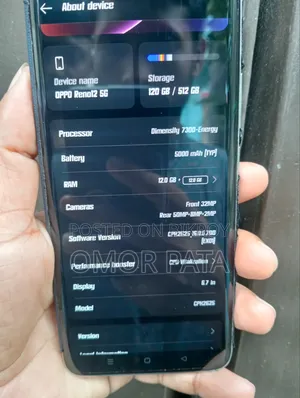 Oppo Reno12 512 GB Silver