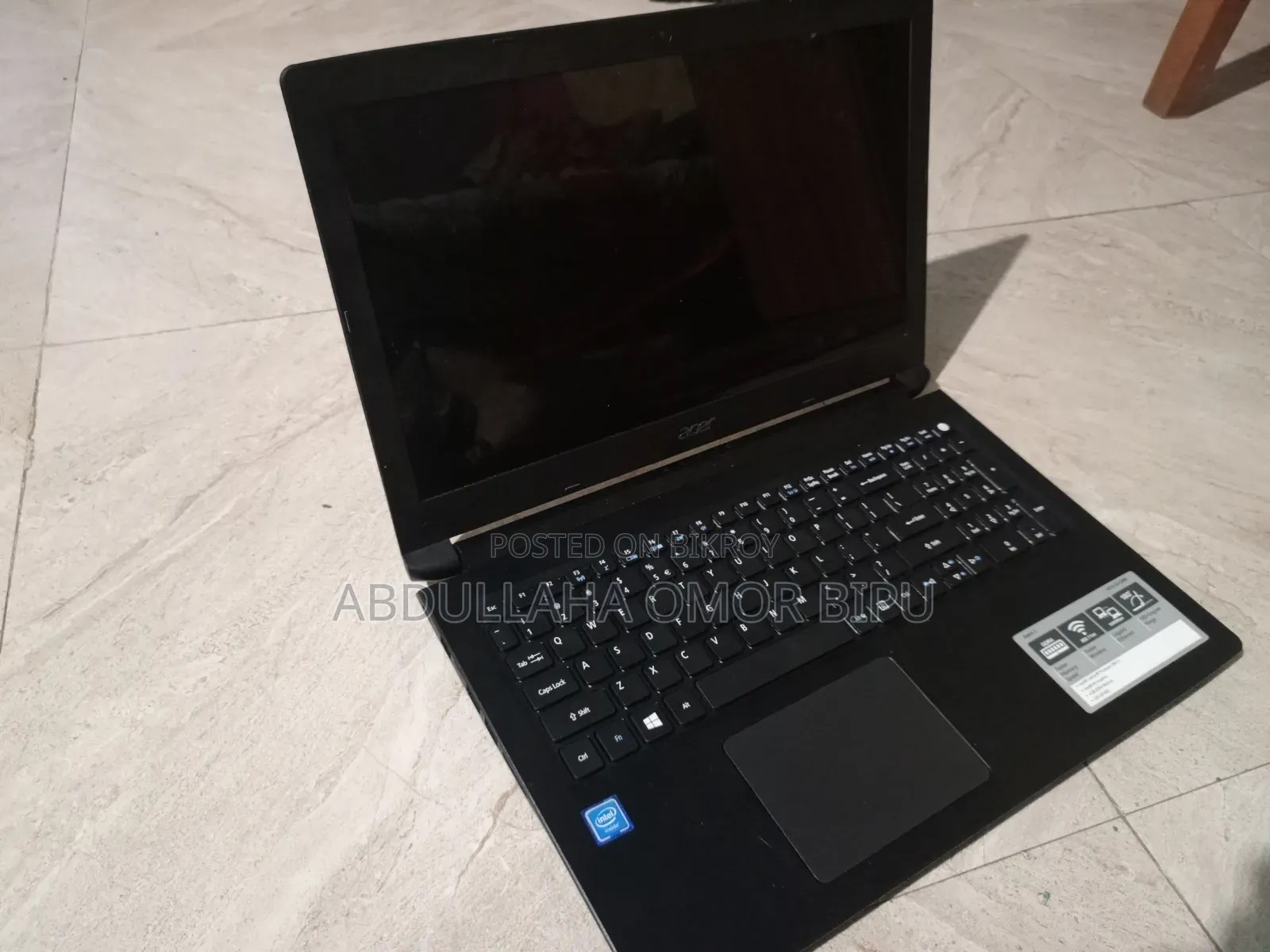 Laptop Acer Aspire 3 4GB Intel Core i3 HDD 500GB