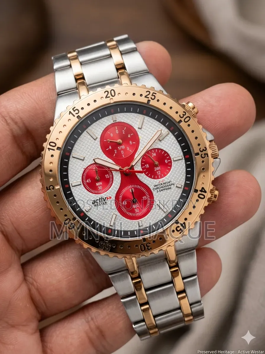 Active Westar, Model: 9414SPN, Quartz Chronograph