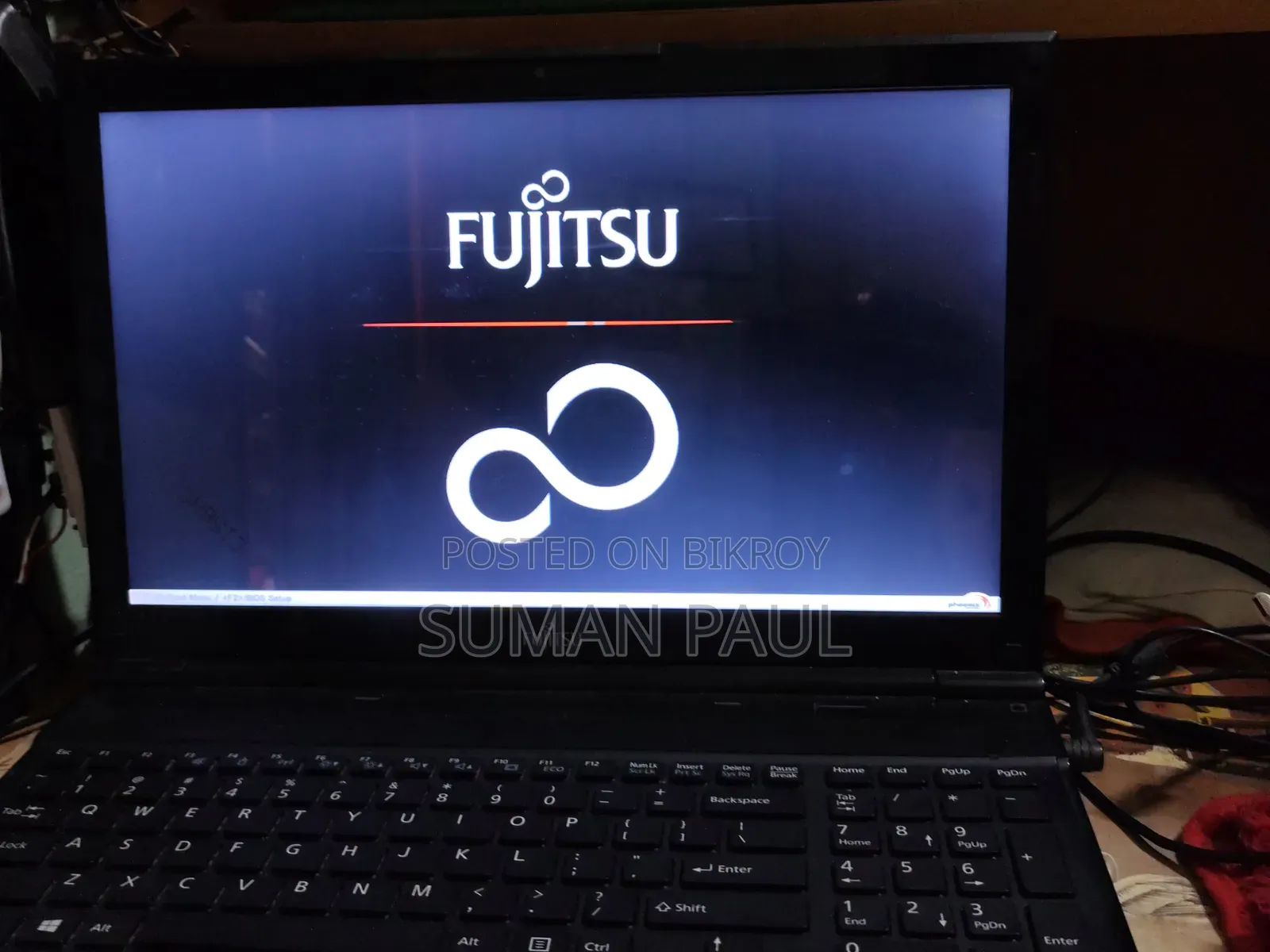 Laptop Fujitsu 4GB Intel Core I3 SSD 256GB