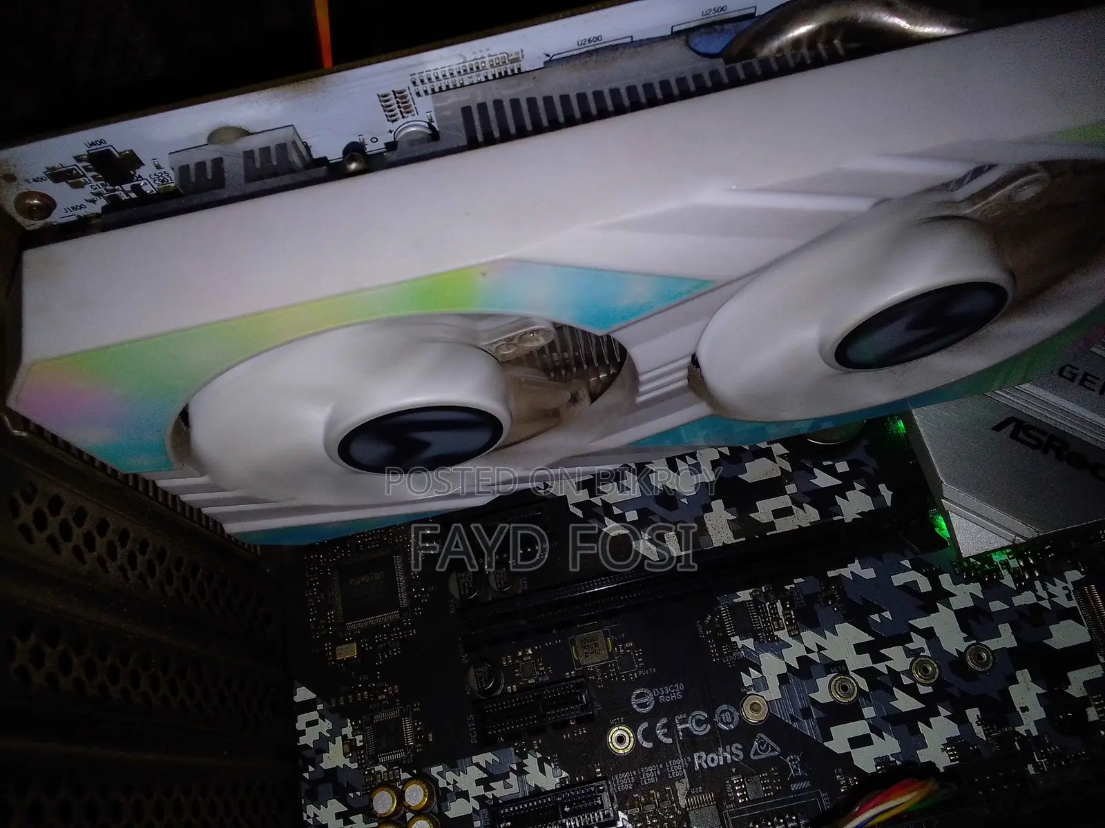 Maxsun Amd Radeon Rx 580 8gb Gddr5 Graphics Card (White)