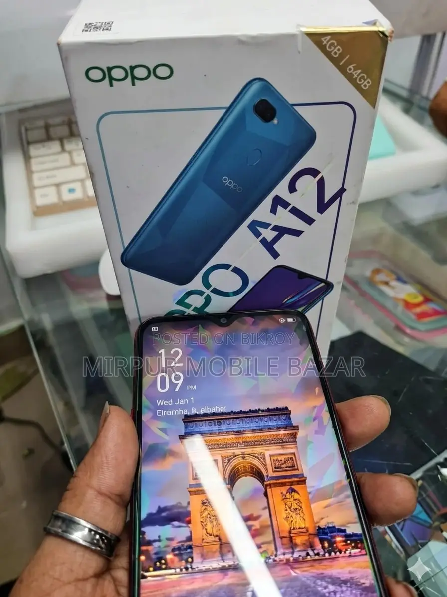 Oppo A12 64 GB Black