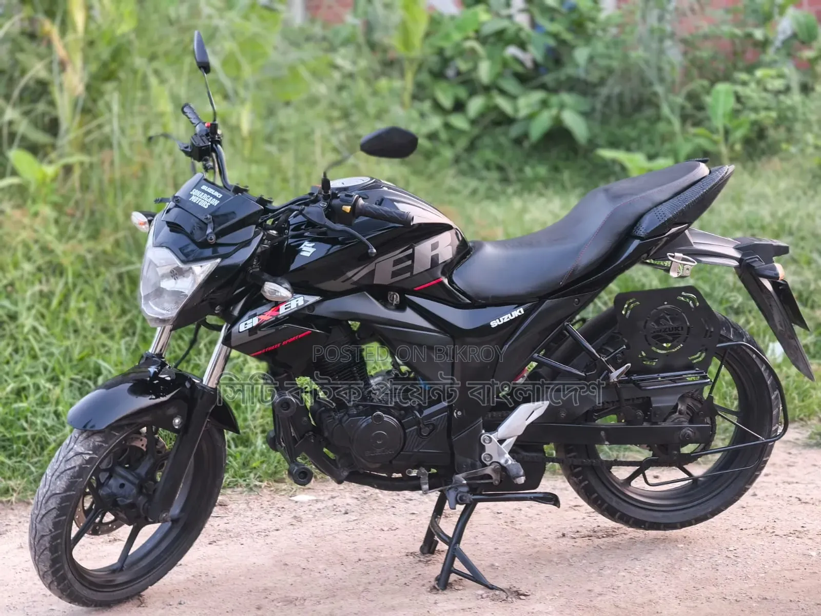 Suzuki Gixxer Monotone 2018 Black