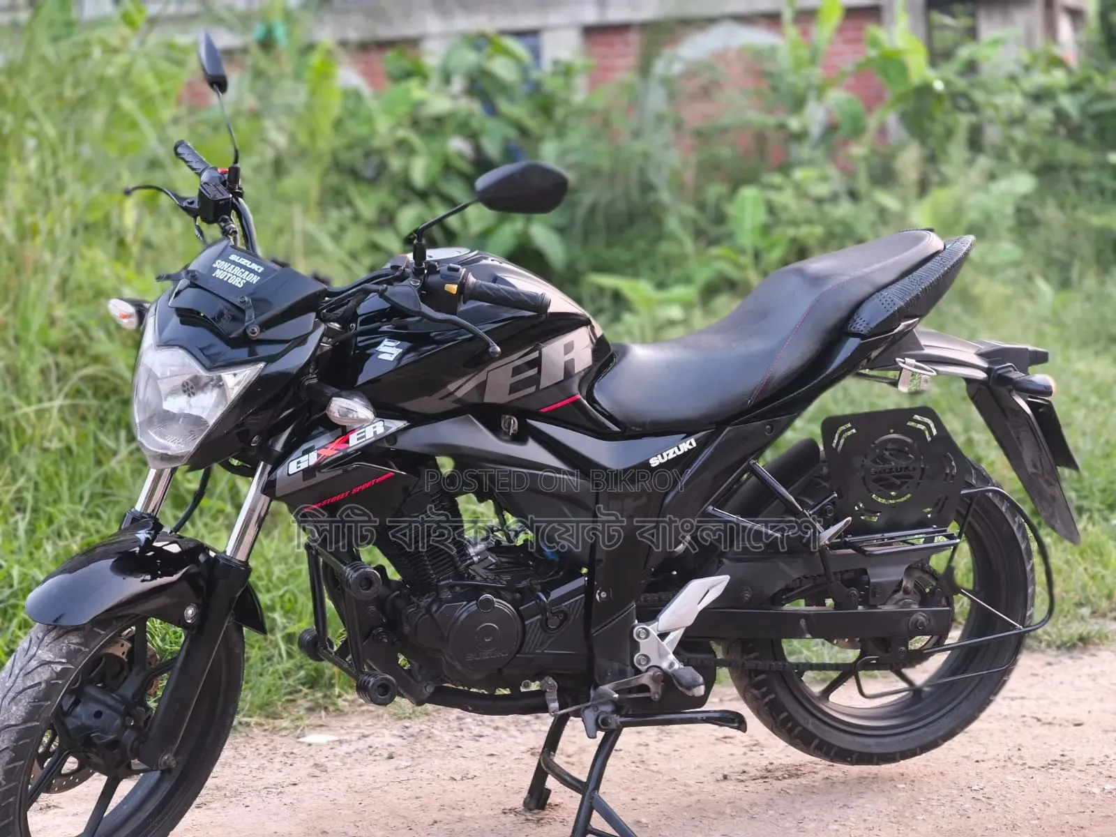 Suzuki Gixxer Monotone 2018 Black