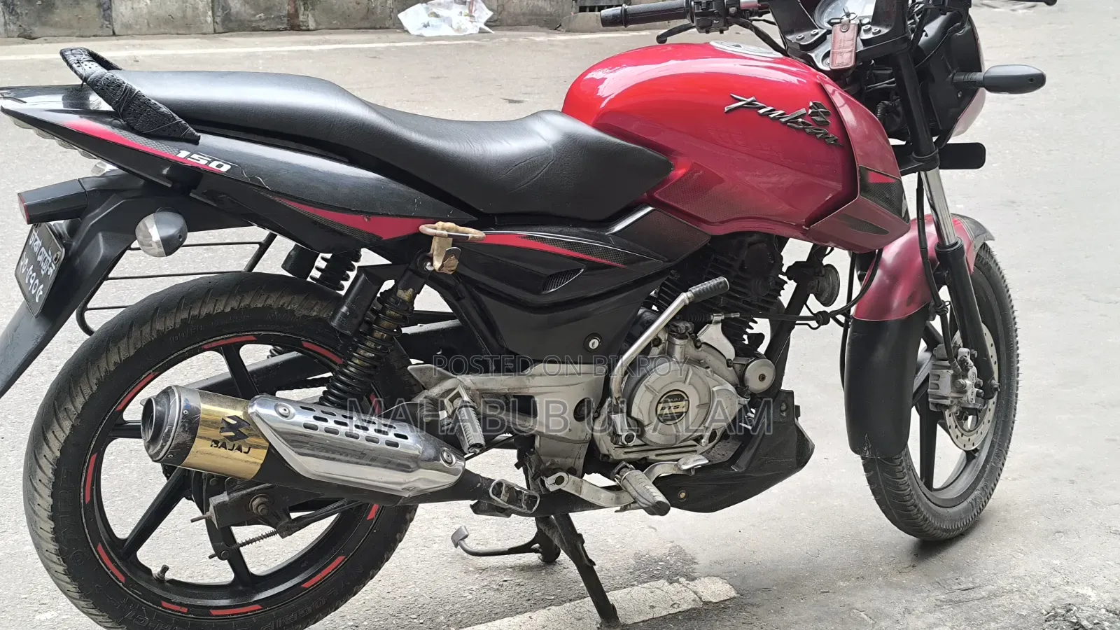 Bajaj Pulsar 150 2013 Red