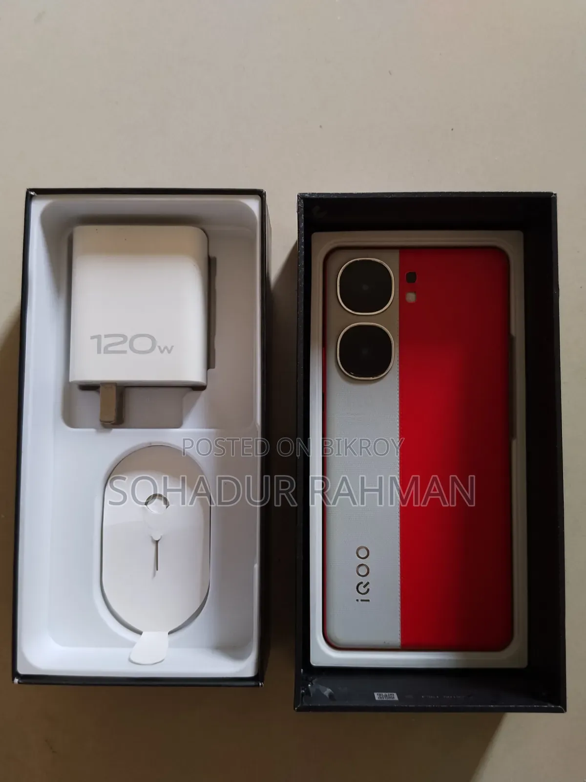 iQOO 256 GB Red