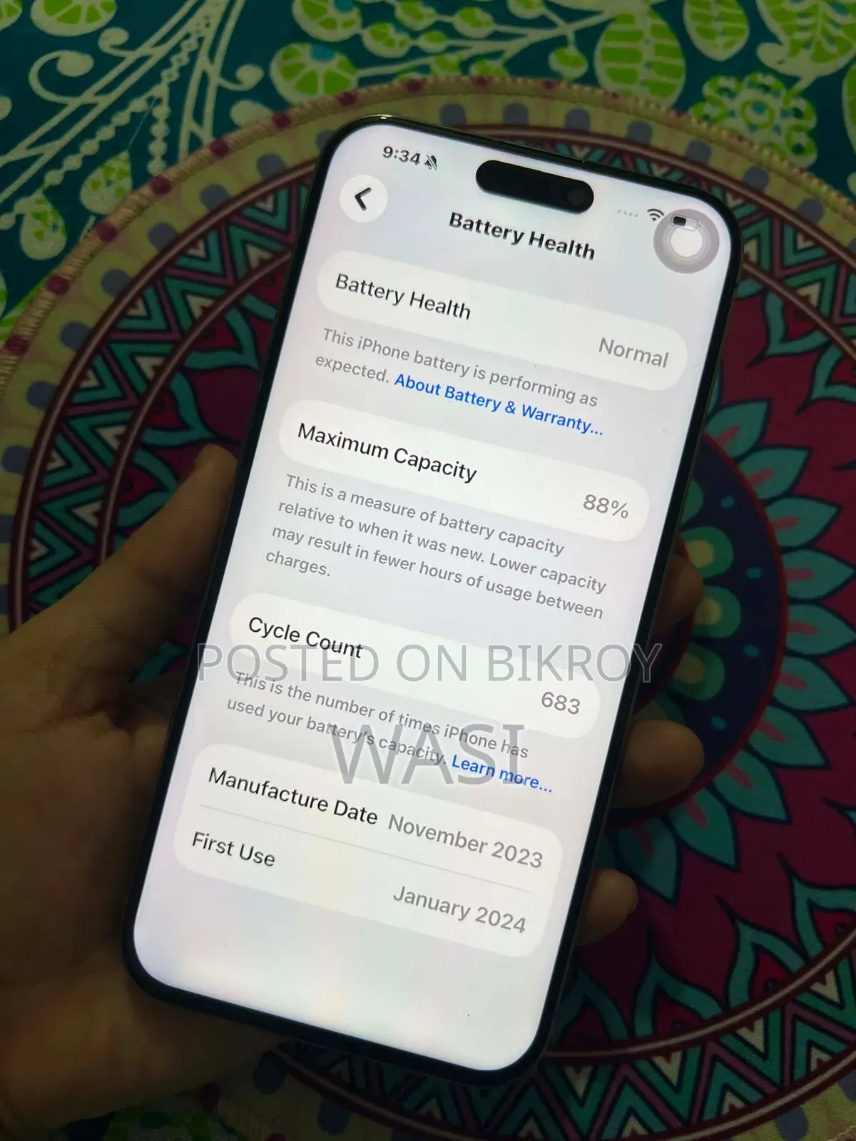 Apple iPhone 15 Pro Max 256 GB Silver
