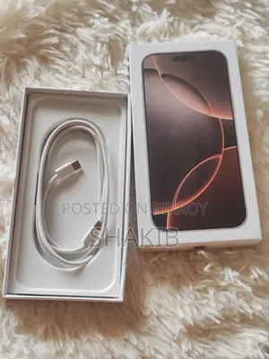 Apple 16 Pro Max 100% Original Box Cable