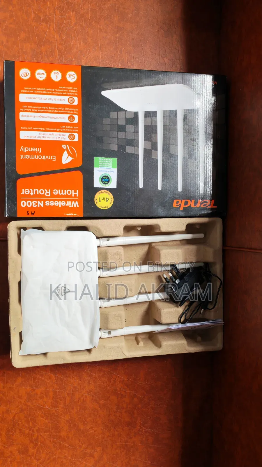 Tenda 4 Antenna Router