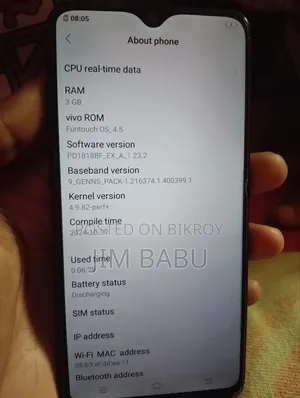 Vivo Y93 32 GB Black