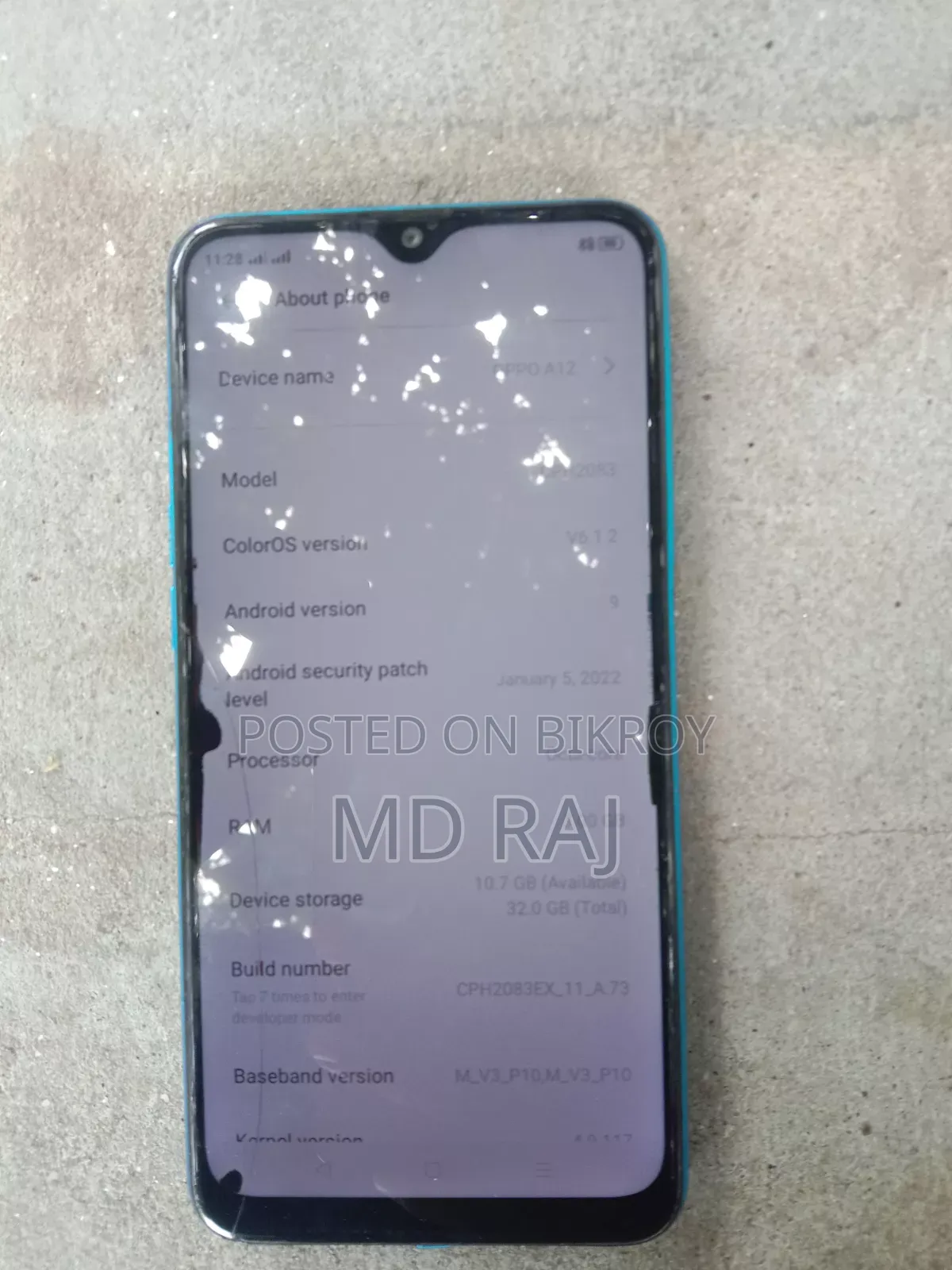 Oppo A12 32 GB Blue