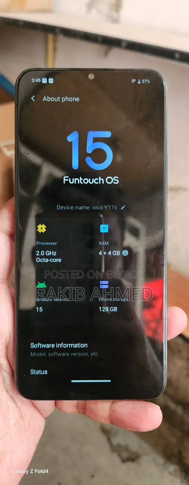 Vivo Y17s 128 GB Green