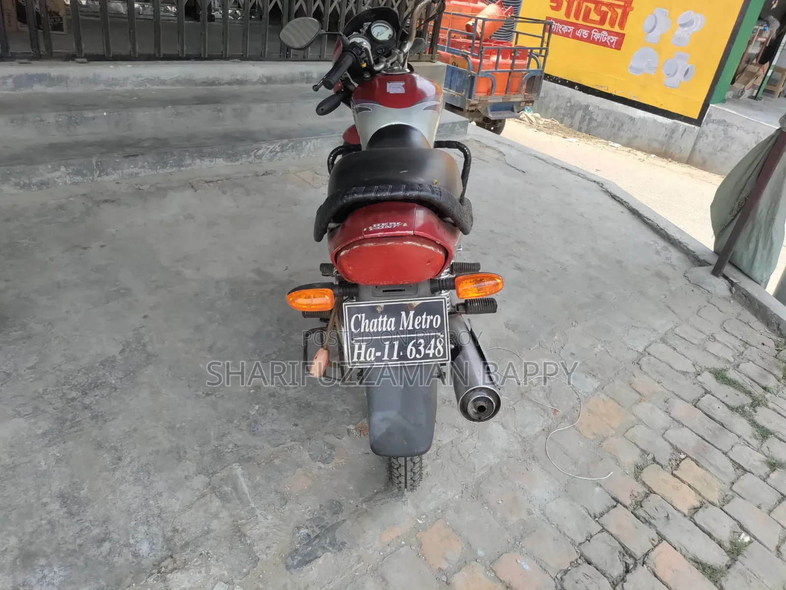Motorcycle 2002 Red