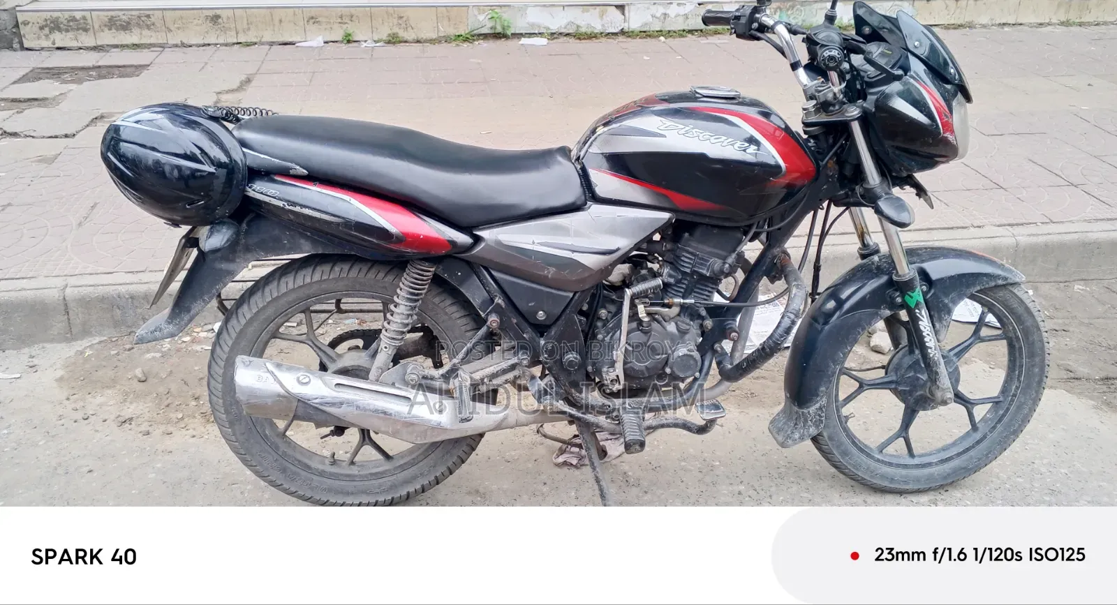 Bajaj Discover 110 2018 Black
