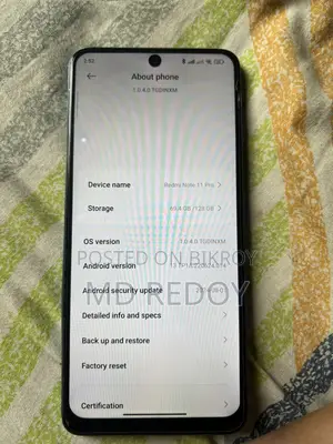 Xiaomi Redmi Note 11 128 GB Silver
