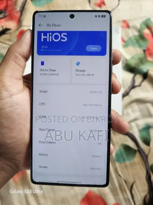 Tecno Camon 40 256 GB Black