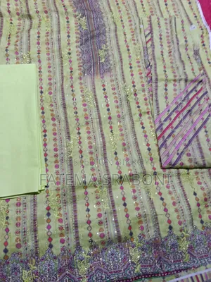3-Piece Dress Unstitched