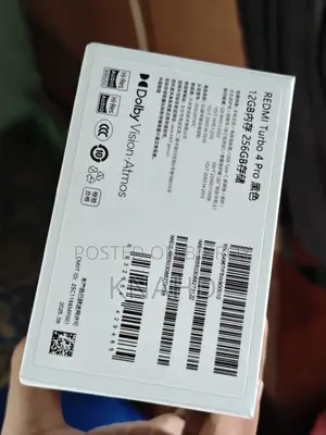 Xiaomi Redmi Turbo 4 Pro 256 GB Black