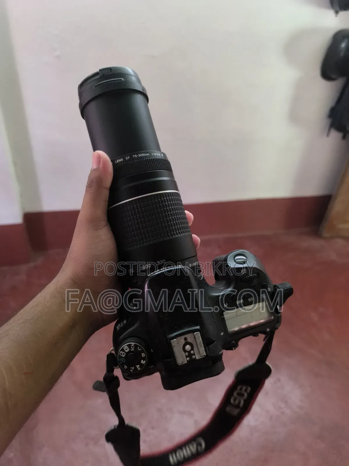 Canon 70d With 75-300 Zoom Lens
