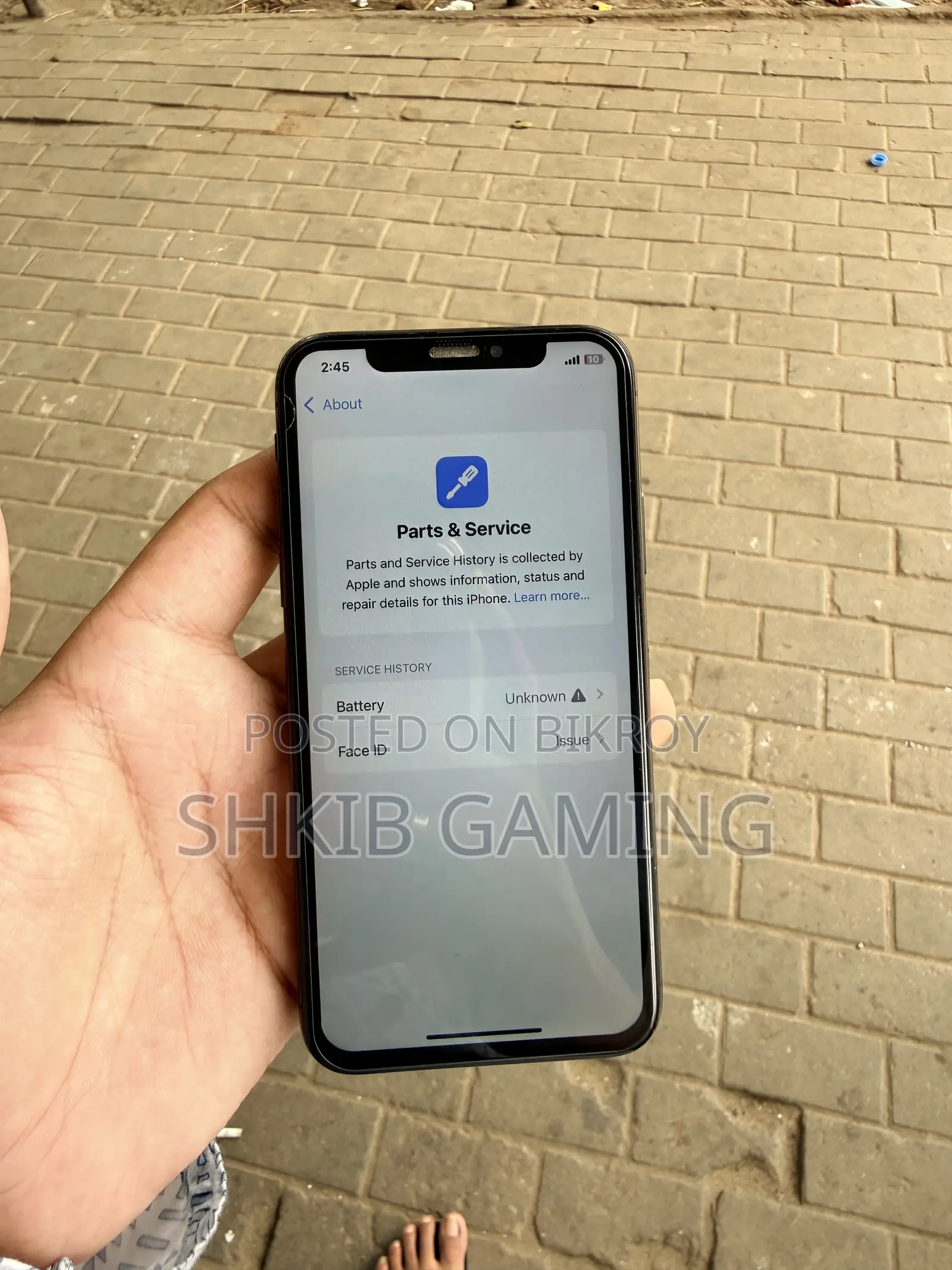 Apple iPhone XS 256 GB Black