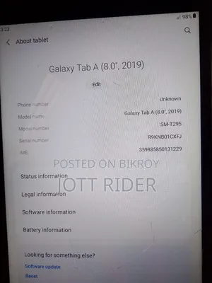 Samsung Galaxy Tab A 8.0 (2019) 32 GB Black