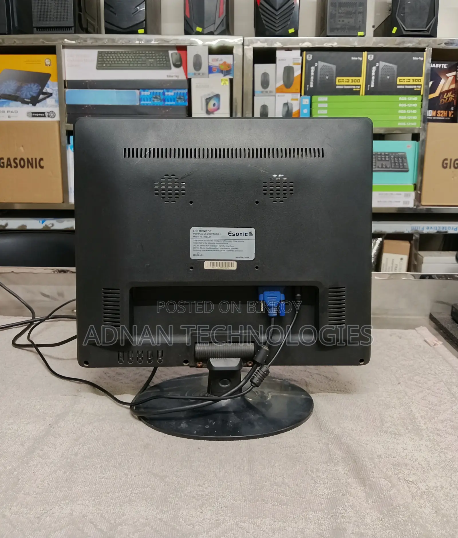 Esonic Es1701 17-inch Square HD LED Monitor