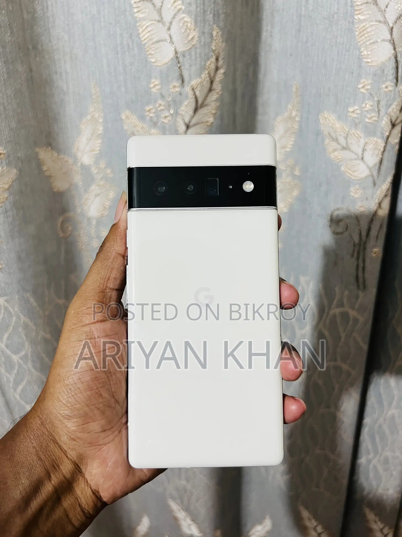 গুগল পিক্সেল ৬ প্রো ১২৮ জিবি গোল্ড