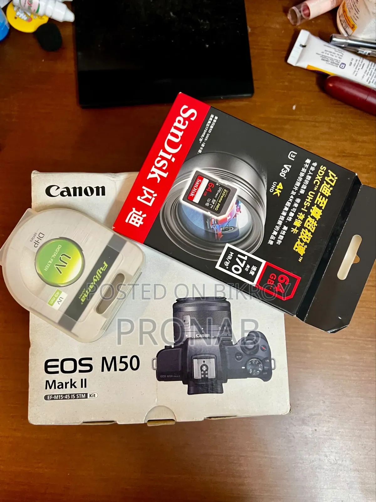 Canon Eos M50 Mark Ii | Shutter Under 1000 | Full Box