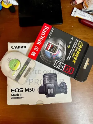 Canon Eos M50 Mark Ii | Shutter Under 1000 | Full Box
