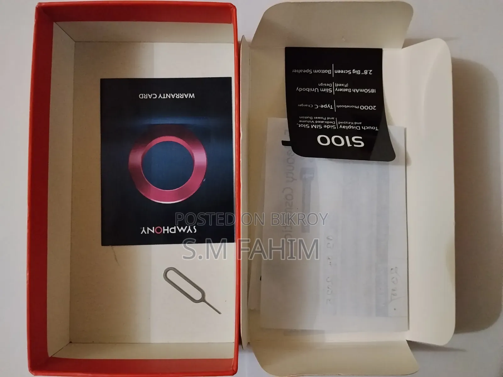 Symphony S100 Black
