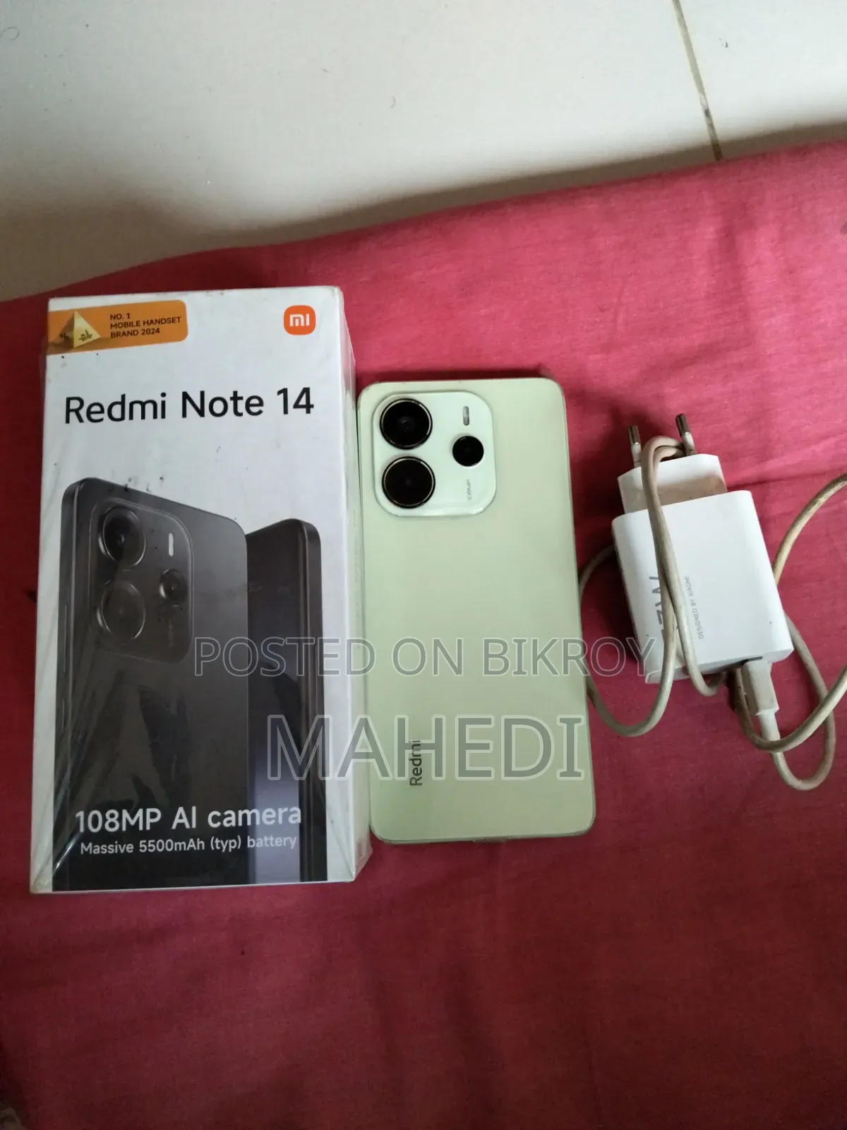 Xiaomi Redmi Note 14 4G 128 GB Green