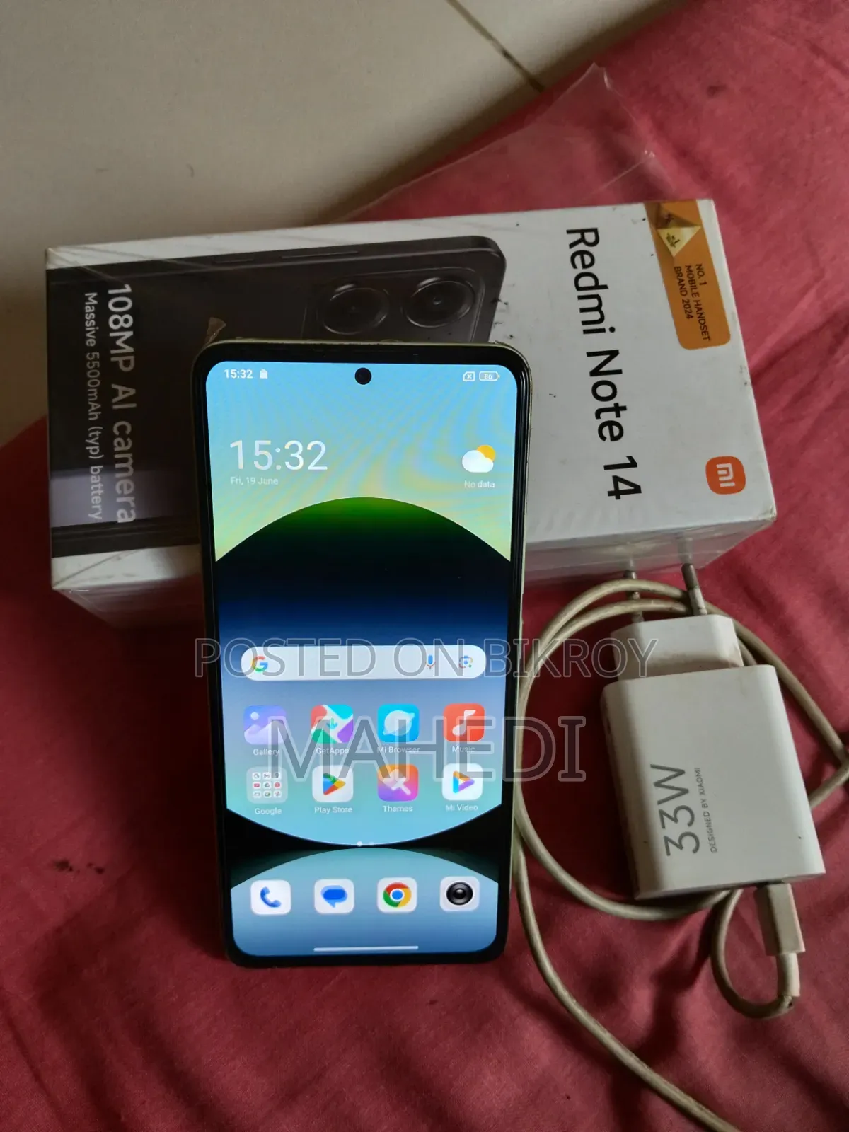 Xiaomi Redmi Note 14 4G 128 GB Green