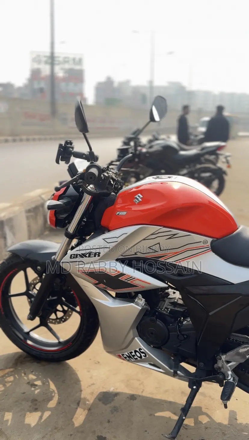 Suzuki Gixxer Fi ABS 2025 Orange
