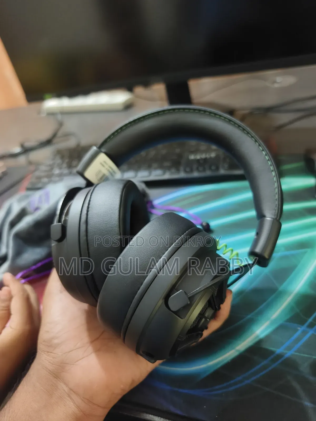 EKSA StarEngine Pro 7.1 Surround Sound Wired Gaming Headset