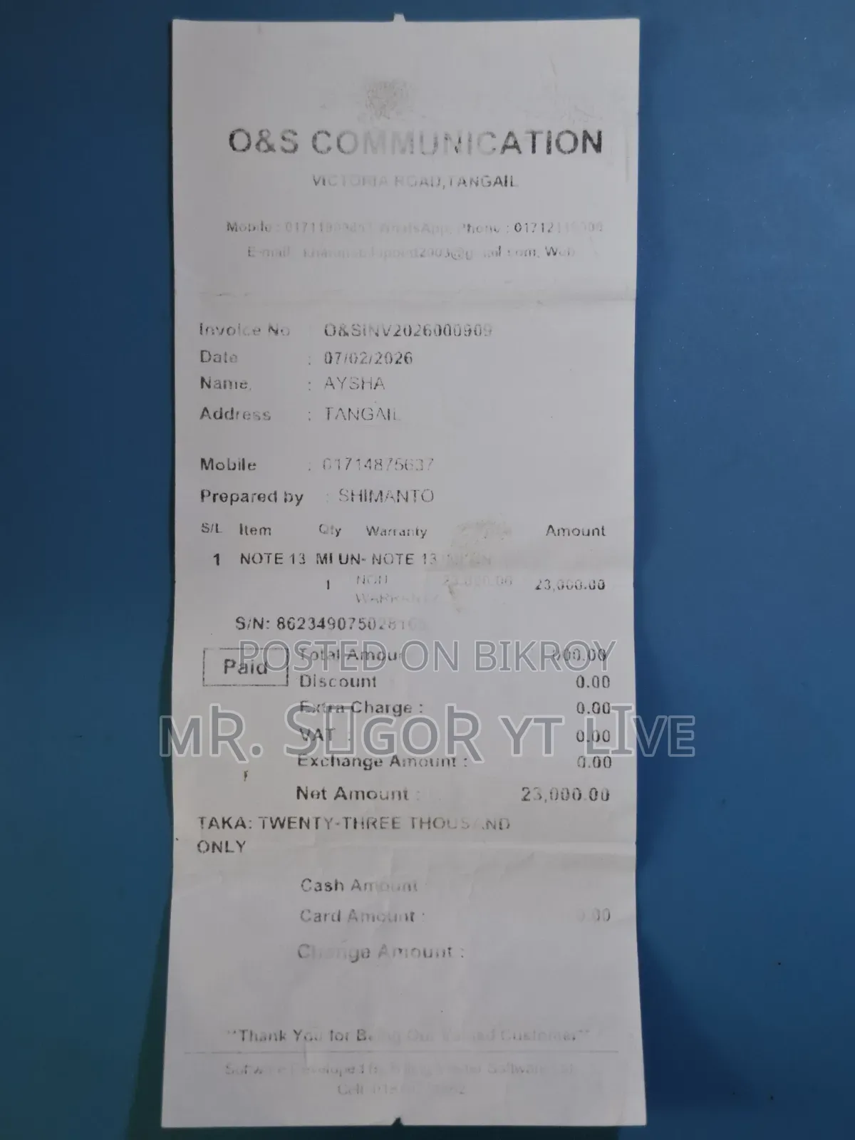 Xiaomi Redmi Note 13 256 GB Black
