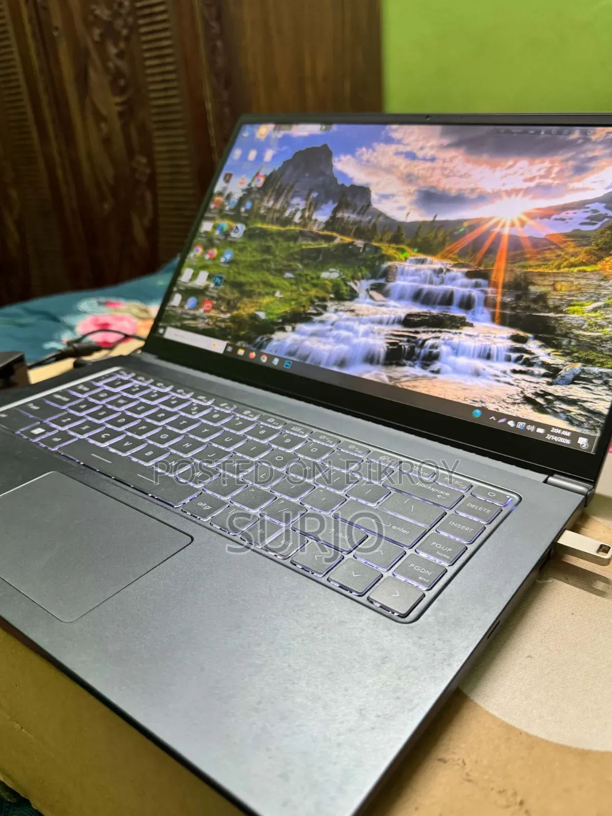 ল্যাপটপ MSI 8GB AMD Ryzen 5 SSD 256GB