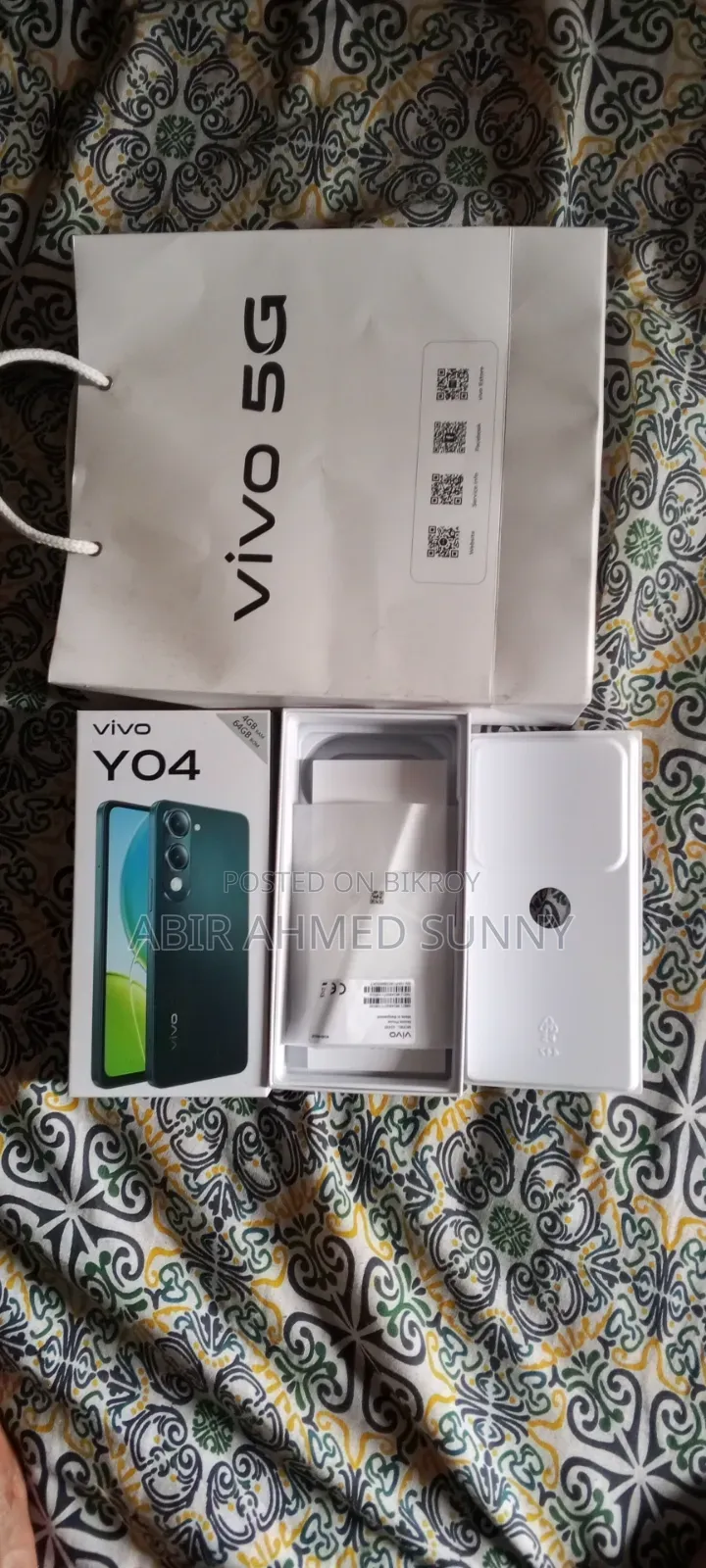 Vivo 4 GB Silver