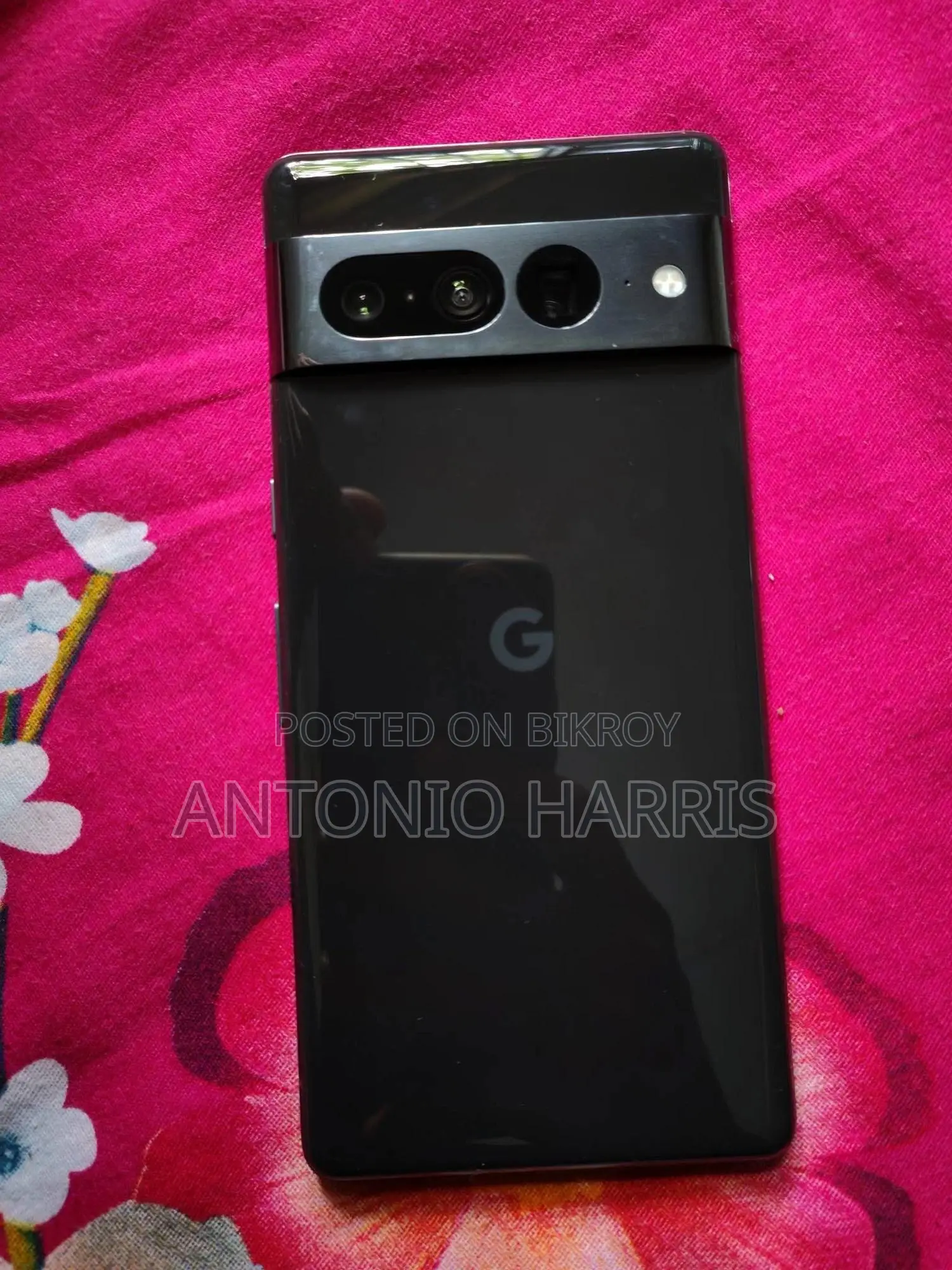 গুগল পিক্সেল ৭ প্রো ১২৮ জিবি কালো