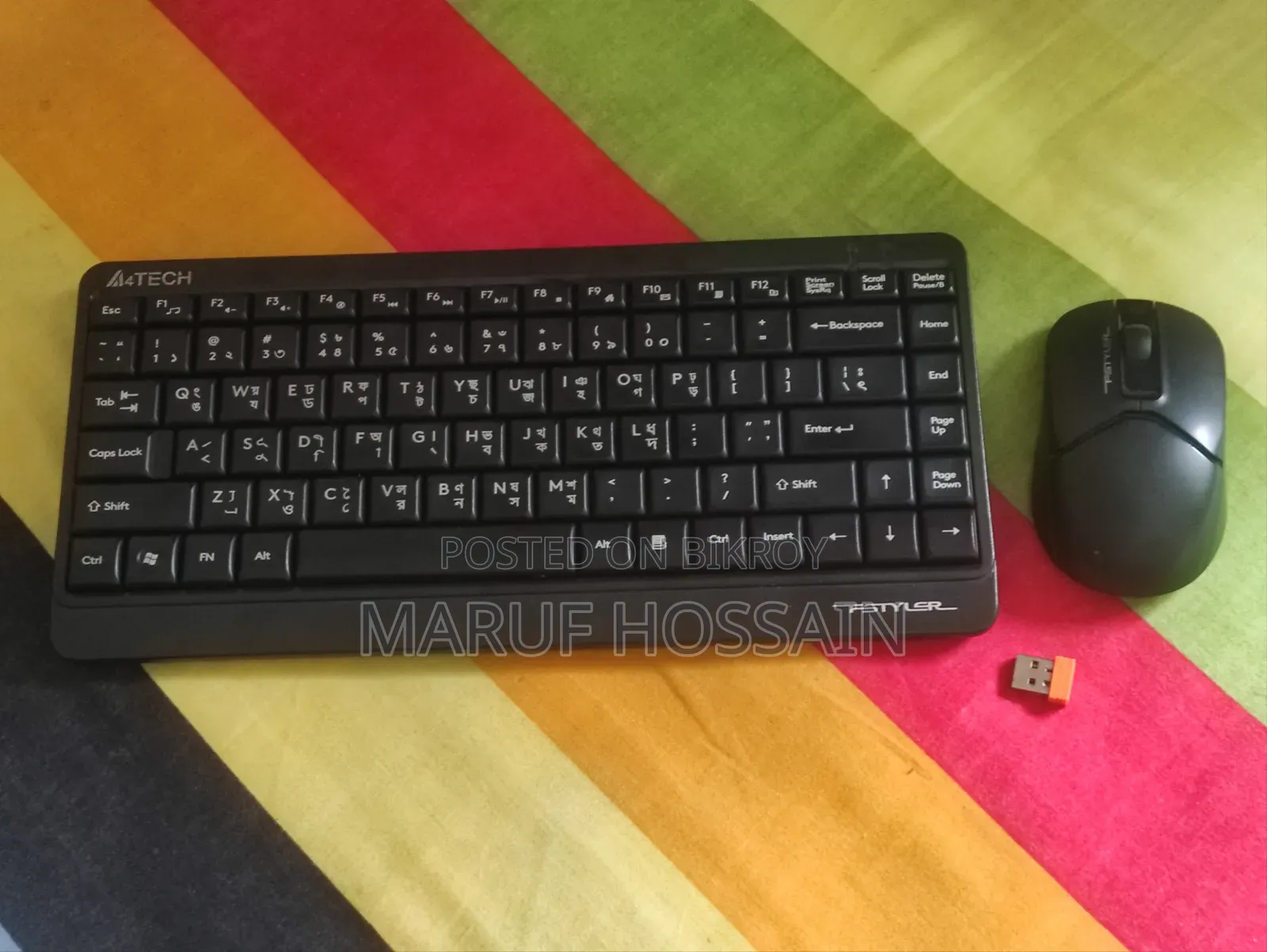 A4tech FG1112 Wireless Keyboard Mouse Combo