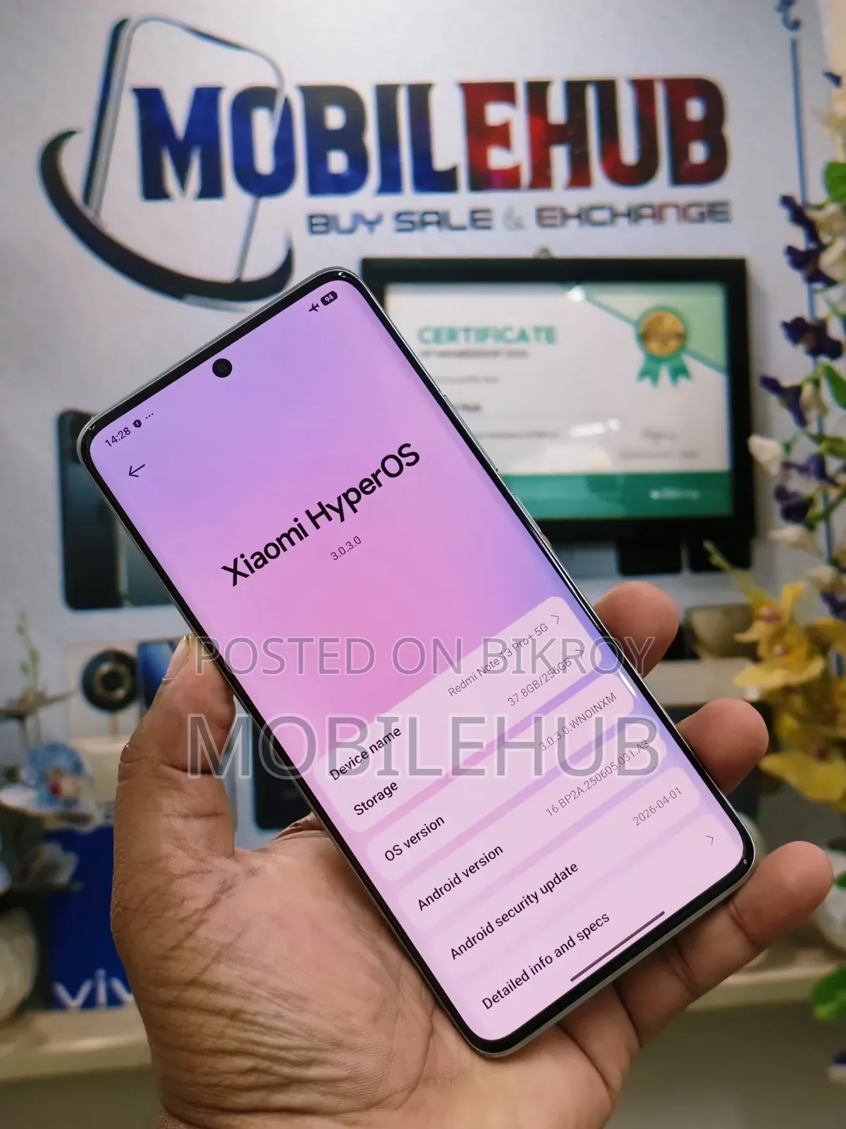 Xiaomi Redmi Note 13 Pro+ 256 GB White