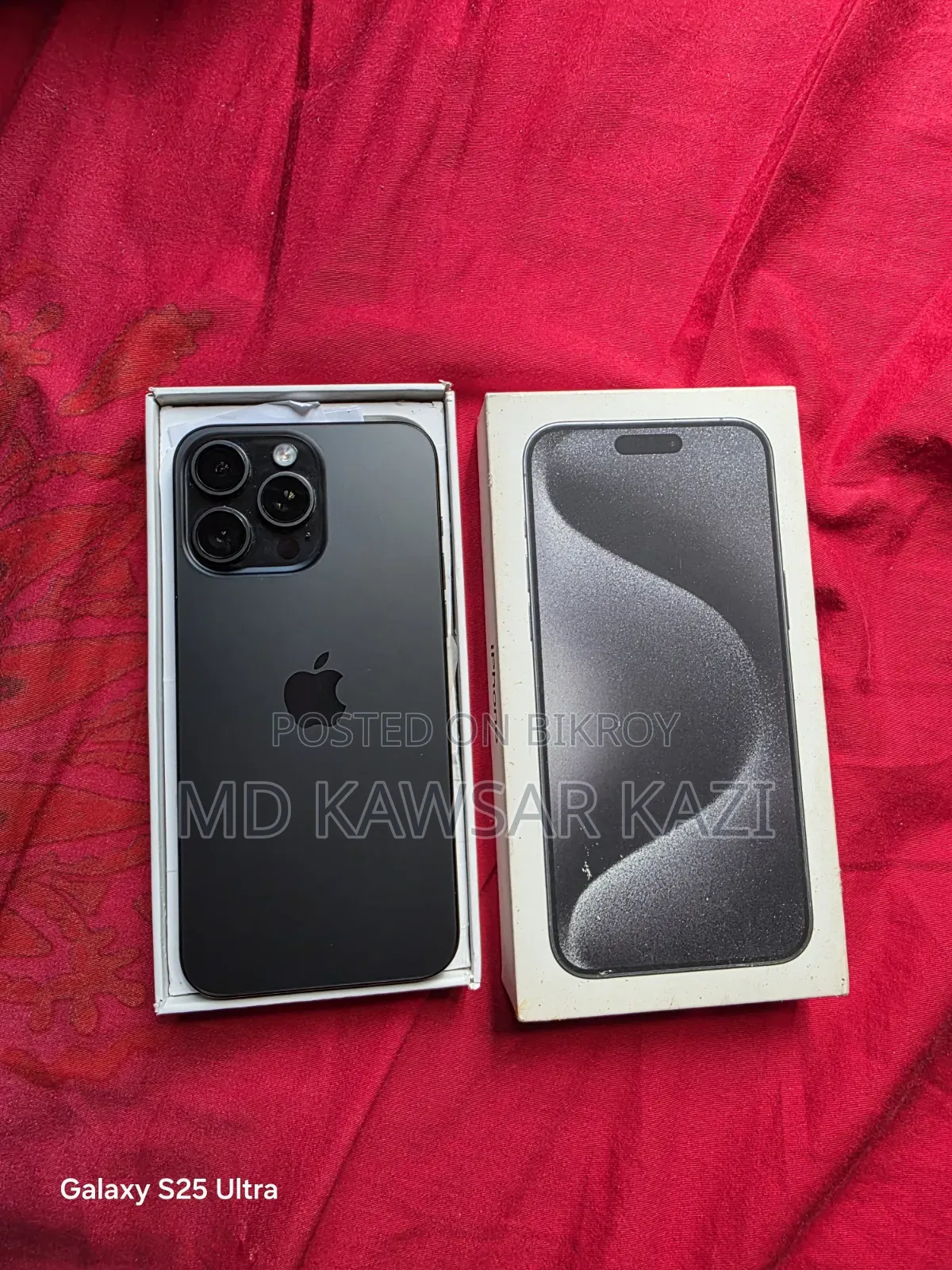 Apple iPhone 15 Pro Max 256 GB Black